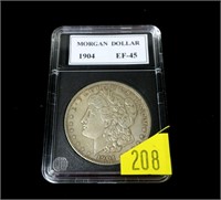 1904 Morgan dollar, EF-45
