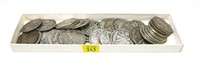 39- Walking Liberty half dollars, 90% silver