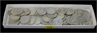 150- Washington quarters, 90% silver