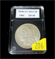 1903 Morgan dollar, EF