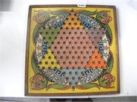 Old Chinese Checker Board- Frame coming apart