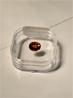 Large Amber Colored Stone 2.7 Ct