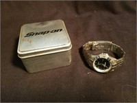 Snap-On Tools Fossil Watch and Case