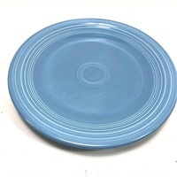Vintage Fiesta Ware: Blue Dinner Plate