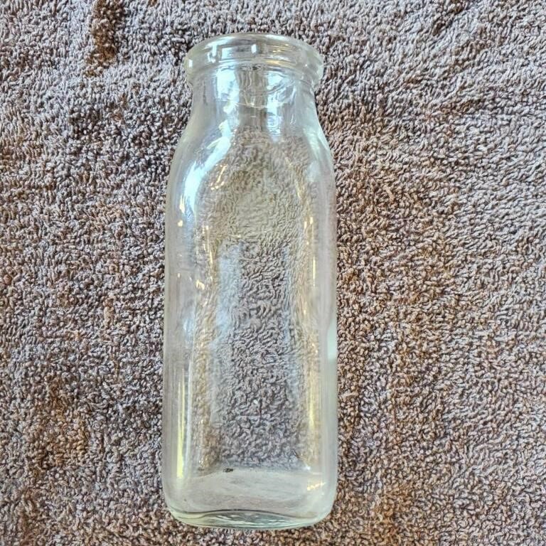 Antique Milk Bottles -1/2 pint, Clear x40