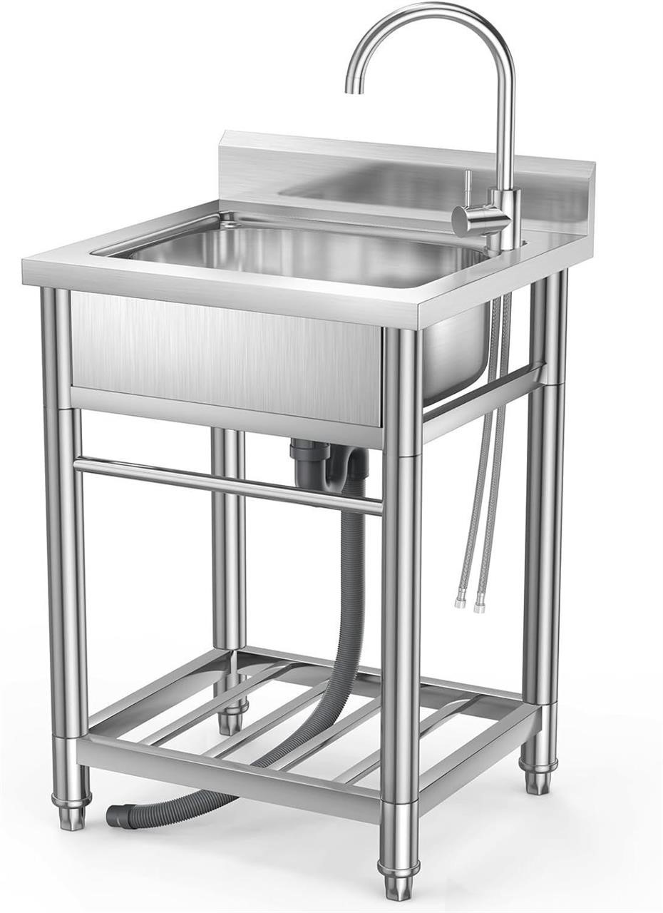 Kitchen Utility Sink Stainless Steel