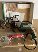 Masterforce 3/8 Electric Drill & Skil Auto Sharp