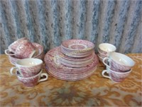 32 Pieces of "The Constable Series" China