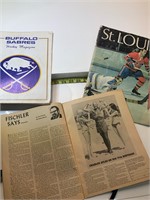 Lot of Misc Vintage Hockey Magazines