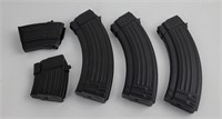 Lot of 5 Spine Back AK47 Magazines