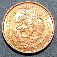1959 MEXICO 10 CENTAVOS - BU Bronze Blazer!