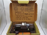 VINTAGE KALART EDITOR VIEWER FOR 8MM MOVIES