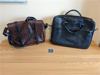 Pair of Leatherette Laptop/Carry Bags
