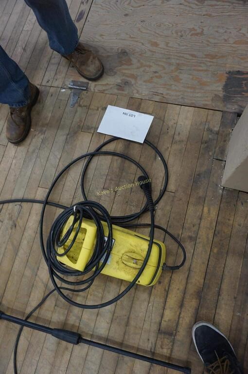 Karcher electric pressure washer, untested