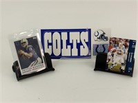 Peyton Manning Colts Trading Cards & Sticker