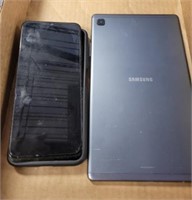 SAMSUNG TABLET AND PHONE UNTESTED