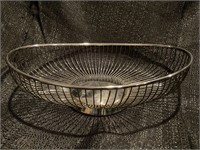A Silver-Plate Bread Basket