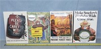 4- Smokey the Bear Posters