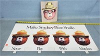 35" Smokey the Bear Posters & Talking Bear