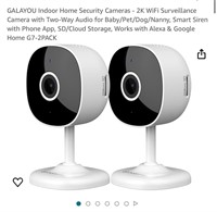 GALAYOU Indoor Home Security Cameras - 2K