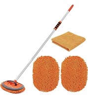 New orange Extend-A-Reach car cleaning pole