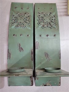 metal candle sconces
