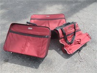 3 Pc American Tourister Luggage on Wheels