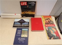 (2) AIRCRAFT BOOKS, 1966 LIFE MAGAZINE...