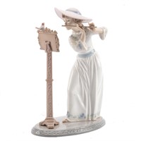 Lladro Song Bird porcelain group