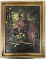 Thoroughbred Painting by Carl Kahler, Oil/Canvas