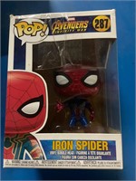 Funko pop 287!avengers iron spider