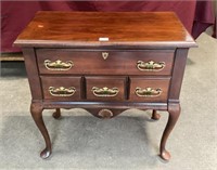 4 Drawer Cherry Finish Chest/End Table