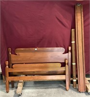 Vintage Maple Full Size Bed