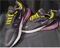 Nike Air Max 270 Black Hyper Lakers Magenta