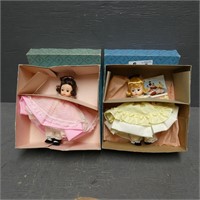 Pair of Madame Alexander Doll