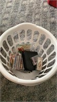 Basket of CDs, Rayovac workhorse, camera (2):
