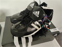 New pair men's Adidas cleats, size 10