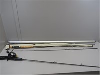 Lew’s SG graphite 2pc. 7’ 6” 2pc. fly rod and a
