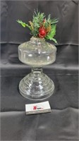 CLear Glass oil lamp base