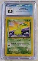 2000 Pokemon Chikorita Unltd 53/111 CGC 8.5 NM-MT
