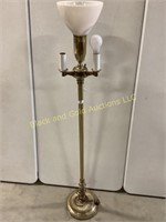 Stiffer Brass Floor Lamp