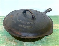 Antique Cast Iron Skillet by Griswold No. 8