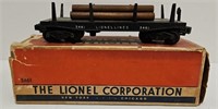 Train - Lionel #3461 Automatic Log Car w/OB