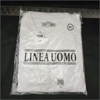 Linea Uomo WHITE Polo Shirt (3XLT)