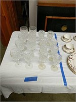 16pc Set Of Stemware Probably Waterford