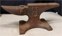 Vintage N.C. Big Face Anvil 70 lbs.