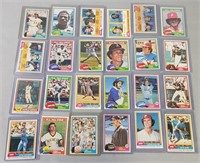 1981 Topps Baseball Star Cards