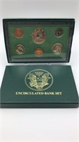 1998 Uncirculated Bank Set