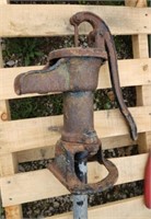 Antique cistern pump