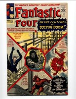 MARVEL COMICS FANTASTIC FOUR #17 SILVER AGE VG-F